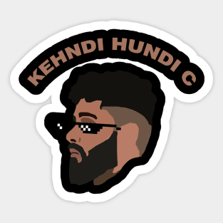 Retro Design Ap Dhillon Meme Skills Love Sticker